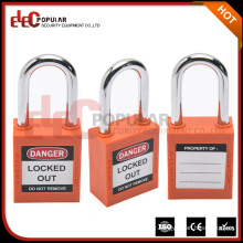 Elecpopular Good Quality Security Lock Keyed Alike ABS Dustproof Padlock With Short Shackle